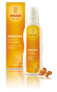 lait corps argousier Weleda