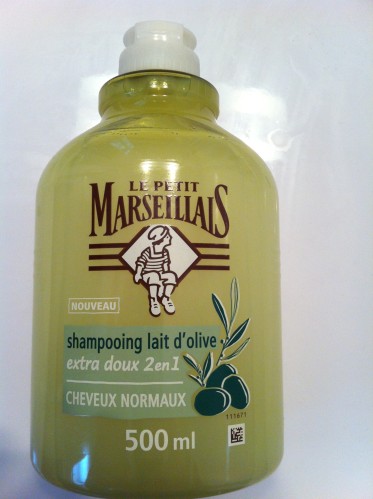 Shampooing lait olive Le Petit Marseillais