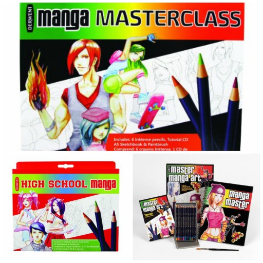 Set Master Class Manga_Derwent_Expressionsdenfants