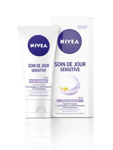 Nivea Sensitive_Soin de jour_Expressionsdenfants