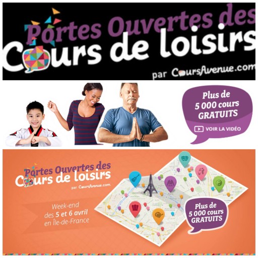 Portes Ouvertes des cours de loisirs - Une - ExpressionsdEnfants