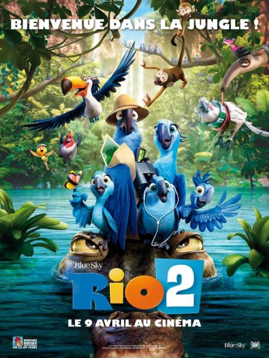 Rio 2 - affiche - Expressionsdenfants