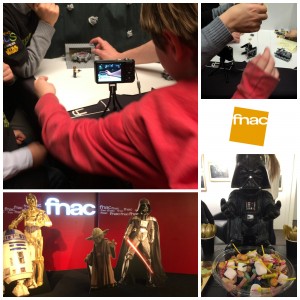 Un atelier LEGO® Star Wars à la FNAC