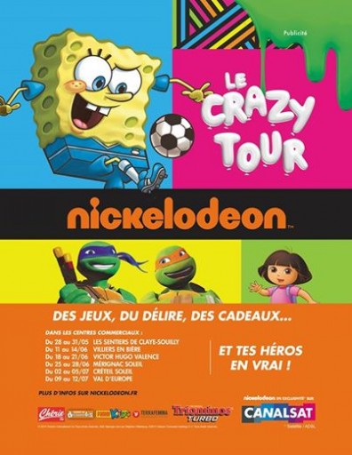 Crazy Tour Nickelodeon_Expressionsdenfants