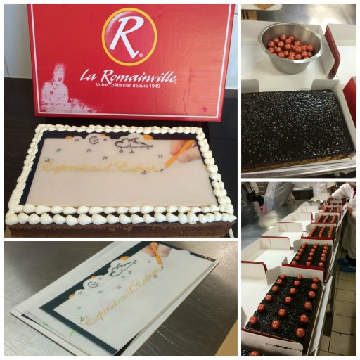 La Romainville_Gâteau personnalisé_Expressionsdenfants