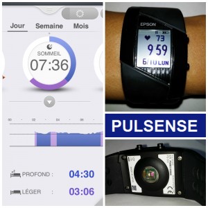 PULSENSE PS-500, mon bracelet connecté