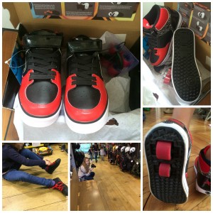 Heelys, les baskets qui roulent
