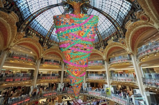 Vitrines de Noël_Galeries Lafayette_Expressionsdenfants