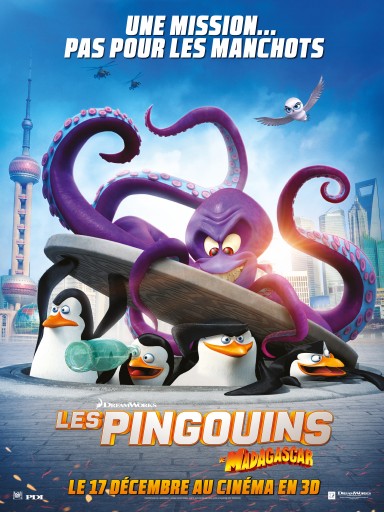 Affiche_Les Pingouins de Madagascar_Expressionsdenfants