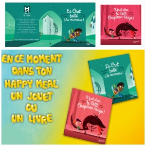 Mac Donald’s, un livre dans son HappyMeal