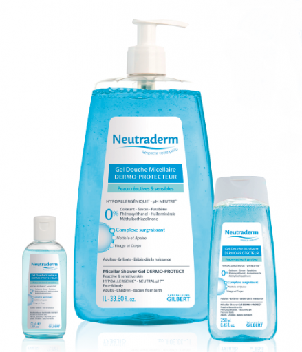 Gel douche Micellaire_Neutraderm_Expressionsdenfants