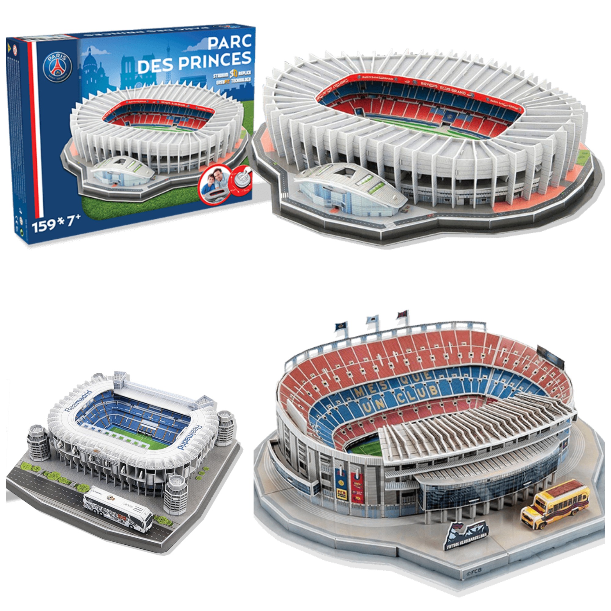 Puzzle 3D Megableu Puzzle Stade Psg 3D Led