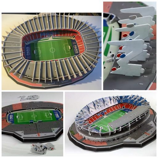 3D puzzle stadium - Puzzle 3D Stade Parc des Principes PSG
