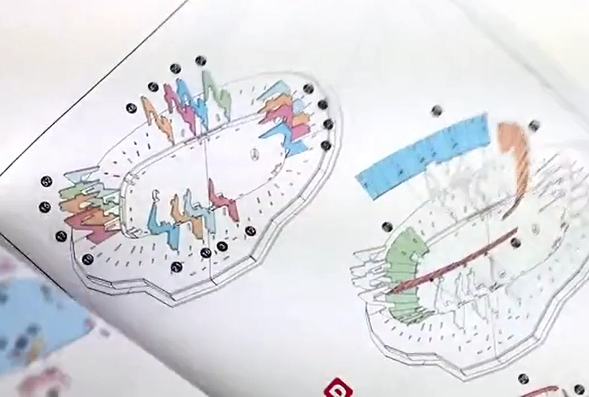 Un puzzle 3D Megableu pour donnez vie au stade du PSG