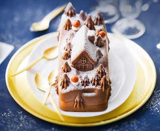 Bûche glacée chocolat Vanille_ Desserts _Picard_Expressionsdenfants