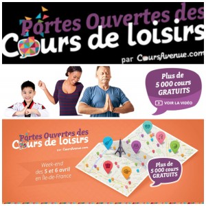 Portes Ouvertes des Cours de Loisirs en IDF