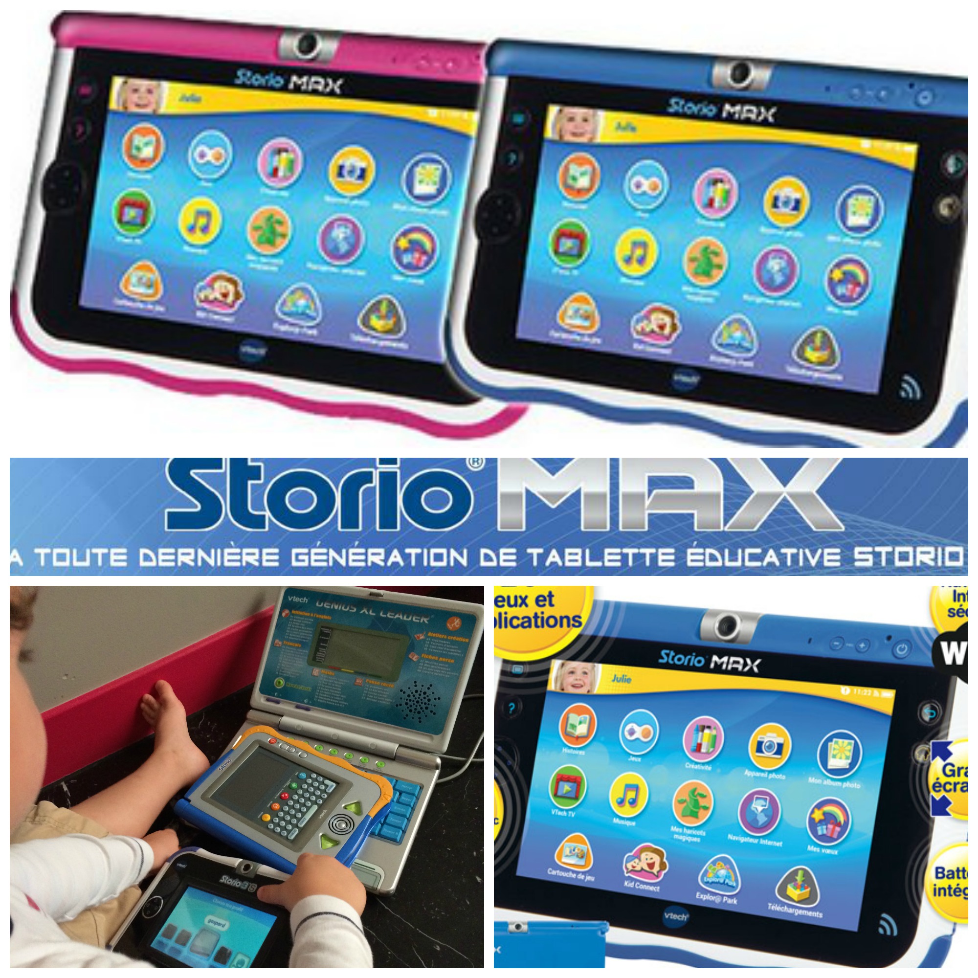 tablette storio max rose