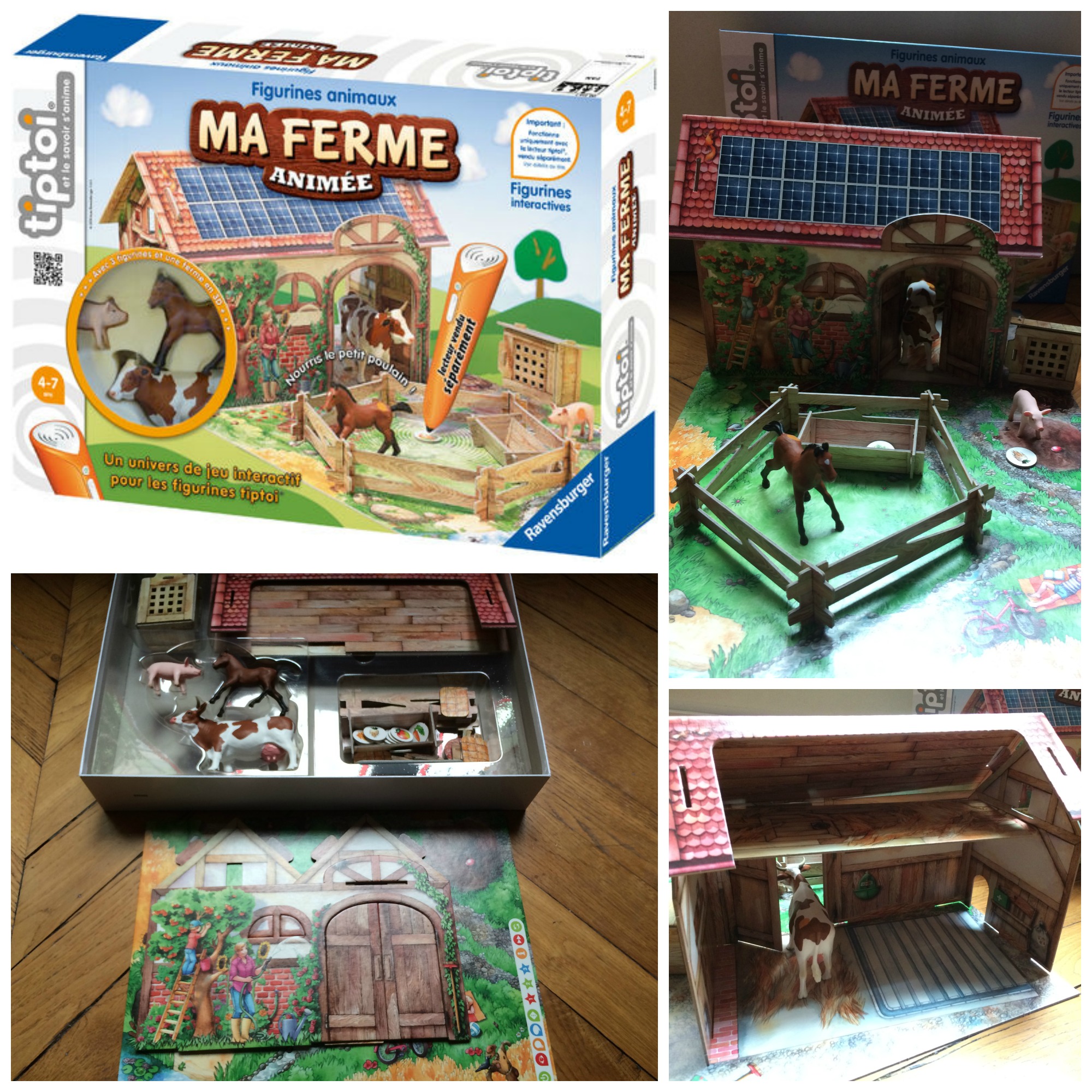 Tiptoi® - Coffret Complet Lecteur Interactif + Livre Imagier A La Ferme Tout Livre Jeu Interactif