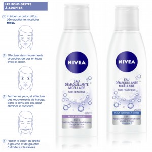 Eaux démaquillantes micellaires NIVEA [+Concours]